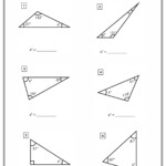 12 Right Triangle Trigonometry Worksheet Worksheeto