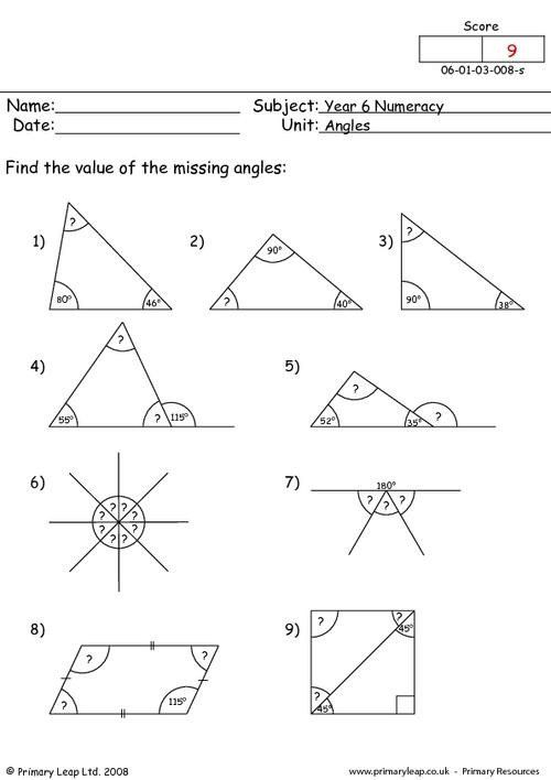 4th Grade Angles Worksheets Pdf Free Download Qstion co