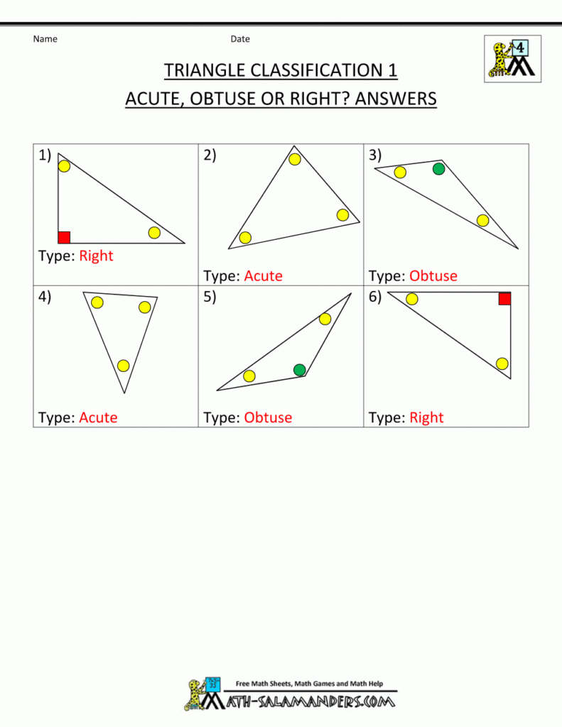 4th Grade Geometry