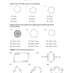 6 1 Practice The Polygon Angle Sum Theorems 15 Pages Solution 800kb