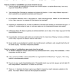 Acc Math I Permutations And Combinations Worksheet Answer Key Math