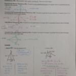 Angle Bisector Worksheet Answer Key Ecoens