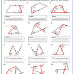 Angles On Parallel Lines Worksheets Practice Questions And Answers