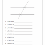 Angles Relationships Worksheets Angle Relationships Worksheet Angle