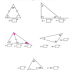 Find The Missing Angle Worksheet