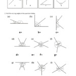 Find The Missing Angle Worksheet Kuta Angleworksheets