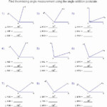 Finding Angle Measures Worksheet Lovely Geometry Worksheets Geometry