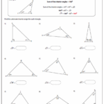 Finding Missing Angles Worksheet Answers Worksheet