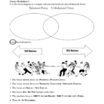 Force And Motion Worksheet Answers