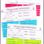 Geometric Proofs Worksheet With Answers Angle Relationships Proof