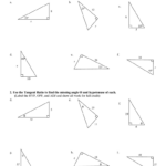 Geometry Tangent Ratio Worksheet
