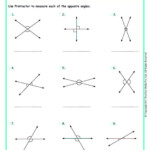 Grade 6 Measuring Angles Worksheets www grade1to6