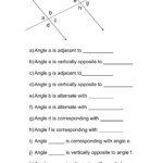 Lines And Angles Worksheet