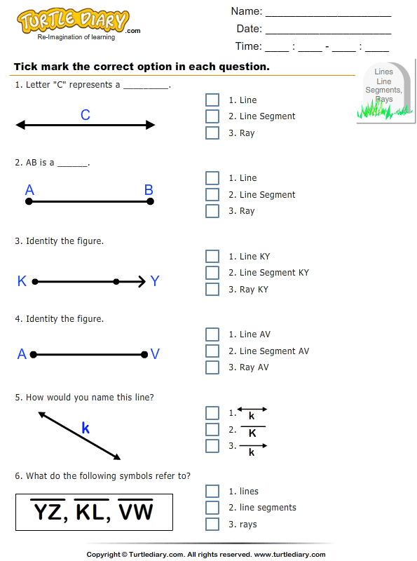  Naming Line Segments Worksheet Free Download Goodimg co
