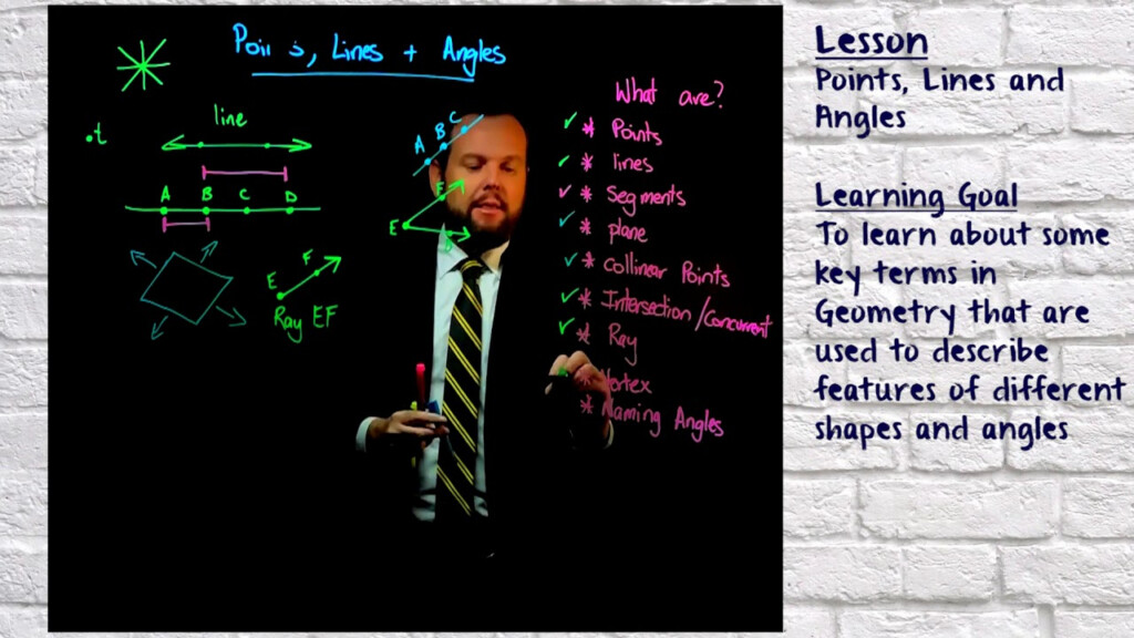 Points Lines Angles YouTube