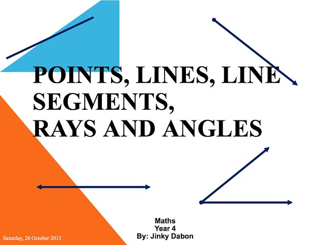 Points Lines Line Segments Rays And Angles Flickr Photo Sharing