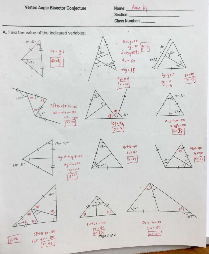 Pythagorean Theorem Worksheet Grade 9 Worksheets