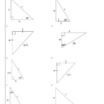 Solving Special Right Triangles Worksheet Free Download Goodimg co