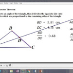 Triangle Angle Bisector Theorem Worksheet Angleworksheets