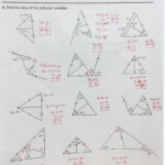 Triangle Sum And Exterior Angle Theorem Worksheet Multiplication Db