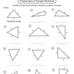 Triangles Math Worksheets
