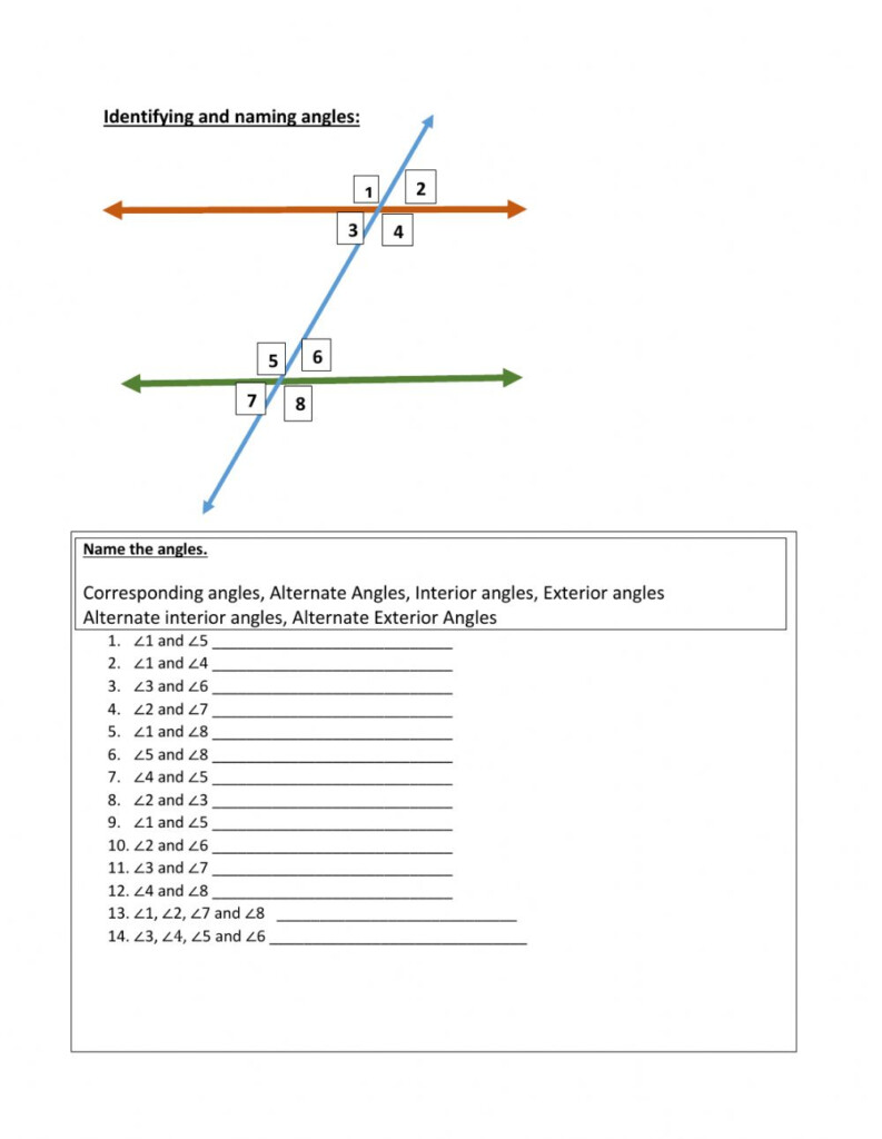 Types Of Angles Exercise Angles Interactive Exercise Jaquan Micul