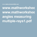 Www mathworksheets4kids Angles Measuring Multiple rays1 pdf