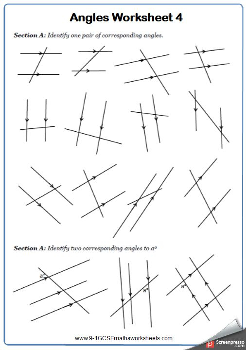 Year 8 Geometry Worksheet Pdf Recognising Types Of Triangles Geometry 
