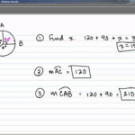 10 2 Measuring Angles And Arcs YouTube