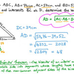 Angle Bisector Theorem Worksheet