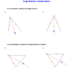 Angle Bisector Worksheet With Answers