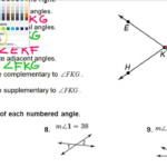 Angle Pair Relationships Worksheet