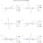 Angle Pairs Worksheet Answer Key