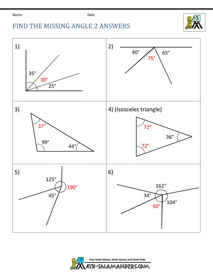 Angle Proofs Worksheet Answers