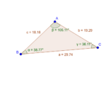 Angle Side Relationships In Triangles GeoGebra