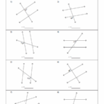 Angles In Transversal Worksheet Answers