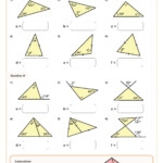 Angles In Triangles Cazoom Maths Worksheets