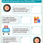 Classifying Shapes By Lines And Angles 4th Grade Math Worksheets