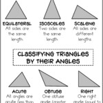 Classifying Triangles Worksheet With Answer Key