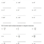 Coterminal Angles Worksheet With Answers