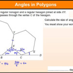 Exterior Angles Of Polygons Worksheets With Answers