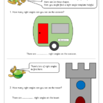 Finding Right Angles Worksheet Worksheets For Kindergarten