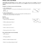 Glencoe Geometry 1 1 Study Guide And Intervention Answers Study Poster
