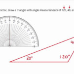 How To Draw Triangles With The Given Angle Measures Algebra Study