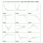 Identifying Types Of Angles Worksheet Pdf