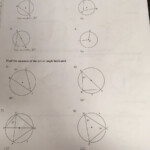 Inscribed Angles 2 Worksheet Answers Kuta Software Angleworksheets