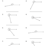 Measuring Reflex Angles Worksheets