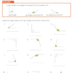 Right Angles Worksheet