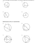 11 Inscribed Angles Kuta Software