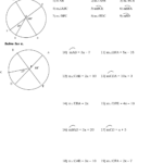11 Inscribed Angles Worksheet Worksheeto